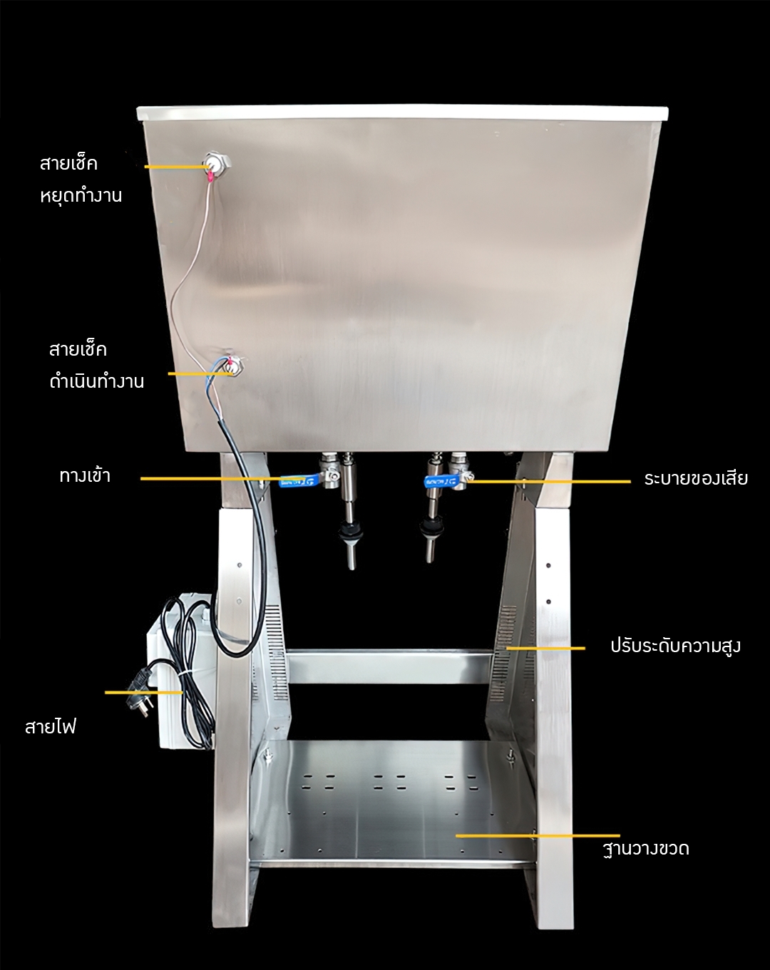 17173 เครื่องบรรจุเหล้า สุรา น้ำ/ซอส/น้ำส้มสายชู/น้ำมันสำหรับบริโภค HY0407