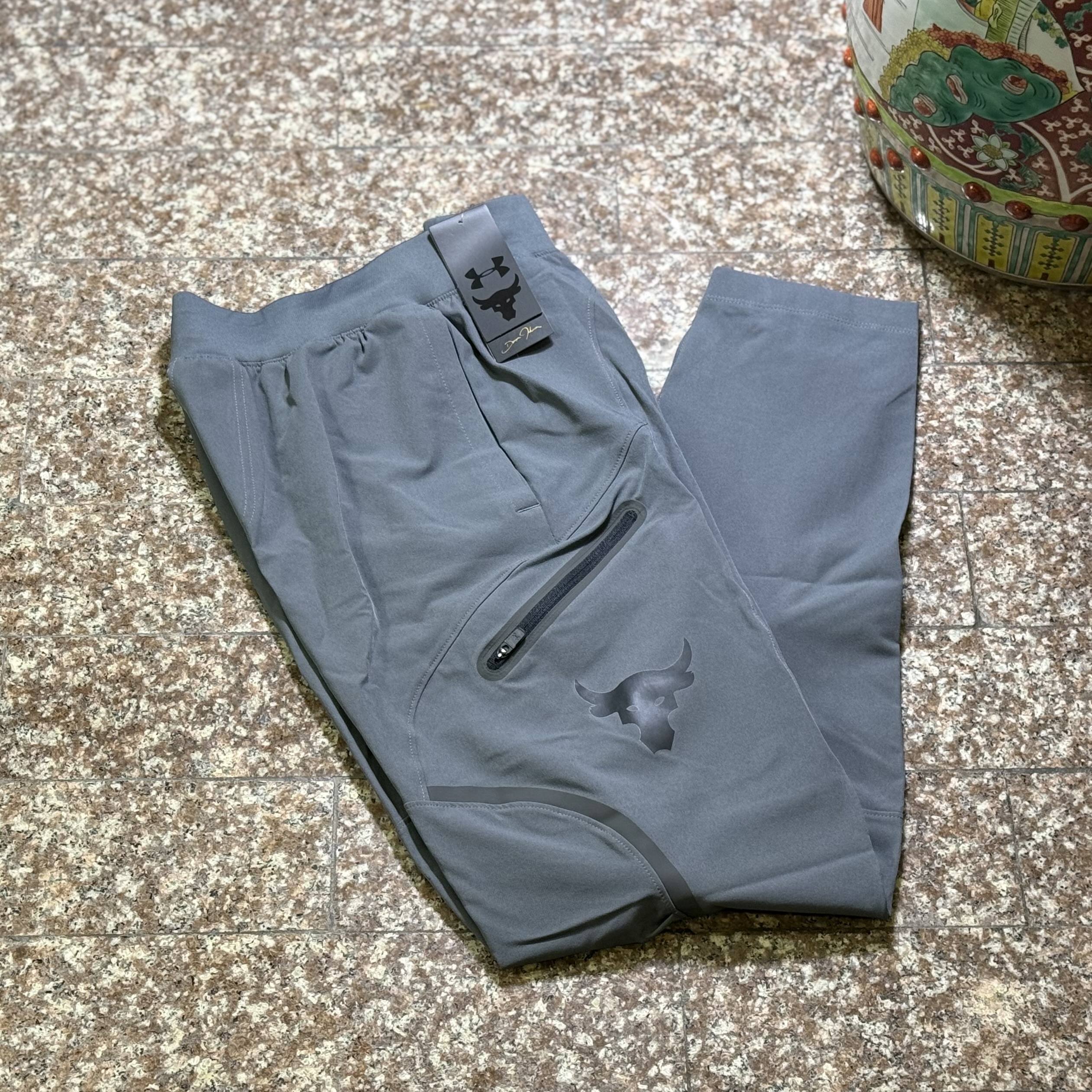 กางเกง Under Armour Project Rock Utility Pants ‘Pitch Grey’ (MD)