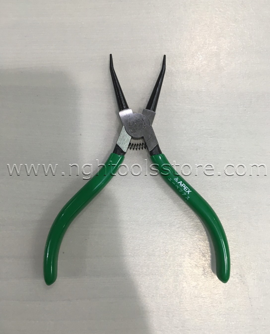 คีมหนีบแหวนปากตรง ขนาด 5" ยี่ห้อ APEX