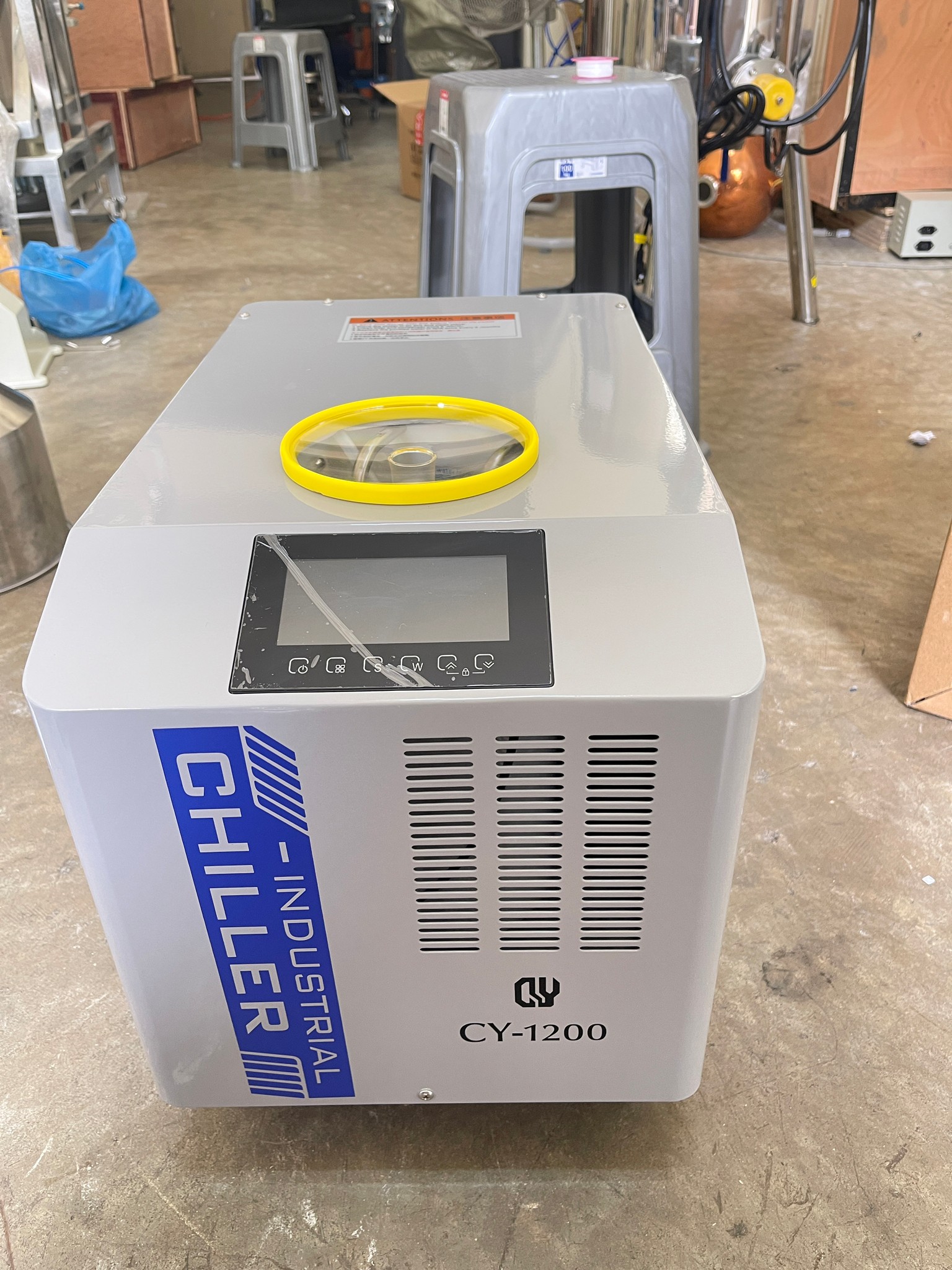 18330 เครื่องทำน้ำเย็นสำหรับเครื่องจักร เหมาะกับธุรกิจ SME chiller water CW01