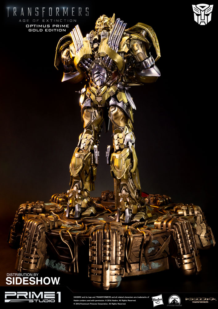 Optimus Prime (Knight Edition) Gold Version