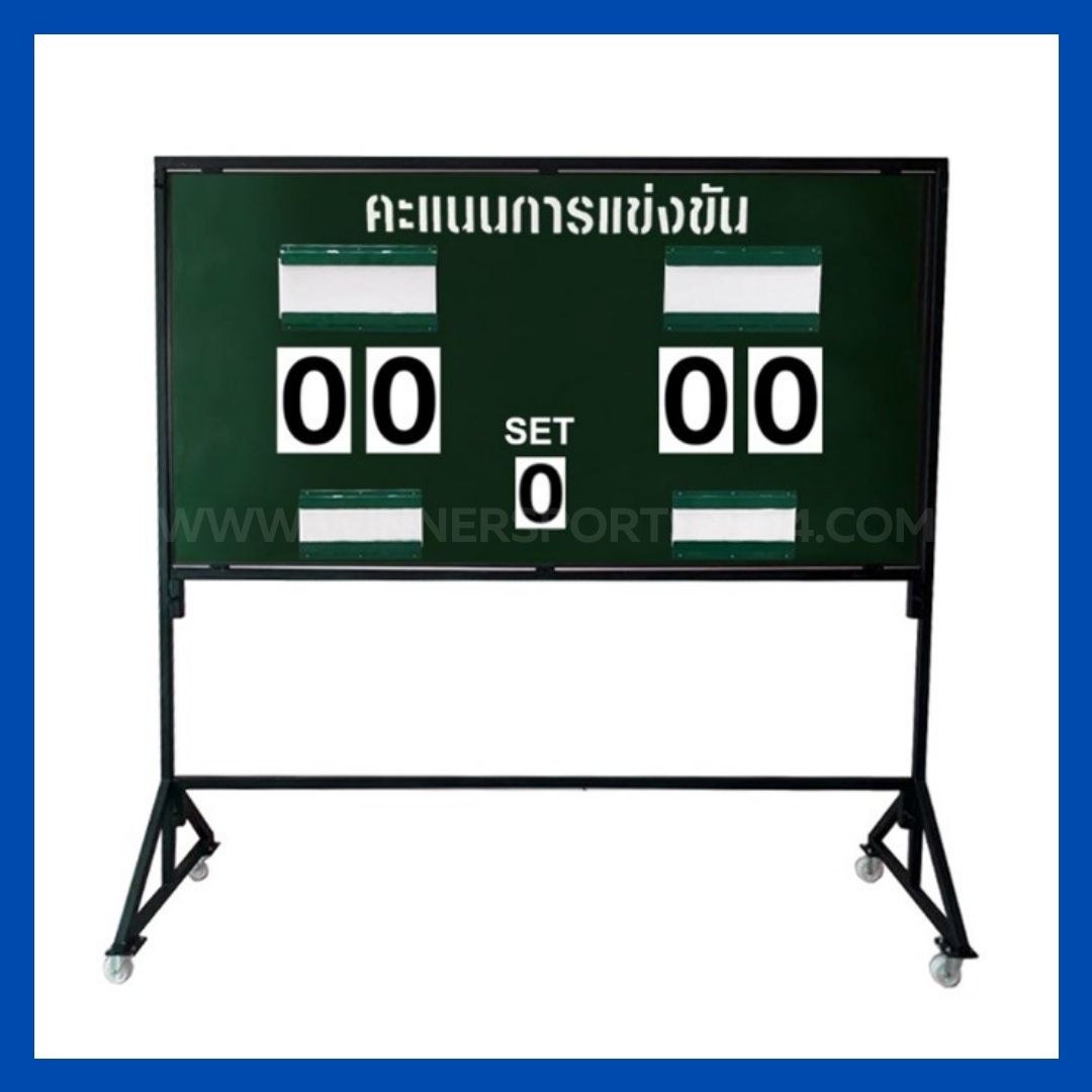 ป้ายบอกคะแนน | ขนาด 2.00 x 1.20 ม.