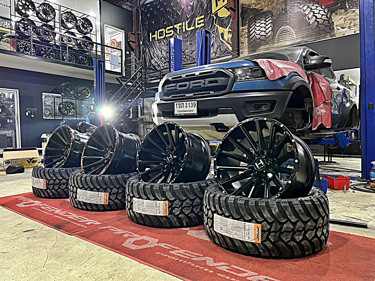 ล้อแท้ HOSTILE H123 ขอบ22 ใส่ FORD RAPTOR