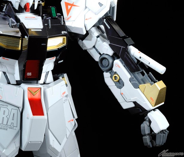 MG 1/100 RX-93 NU GUNDAM Ver.Ka TITANIUM FINISH