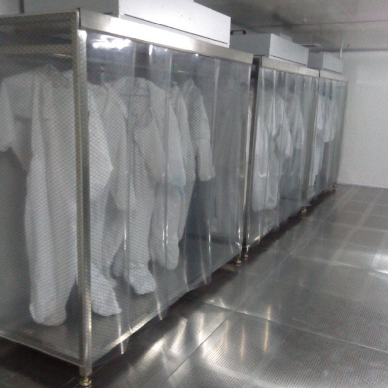 ตู้เก็บเสื้อผ้าคลีนรูม สะอาด ปลอดภัย M-ZLF