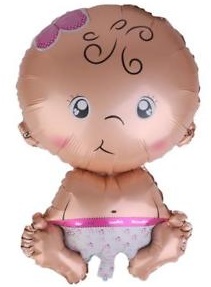 ลูกโป่งฟอยล์เด็กผู้หญิง
