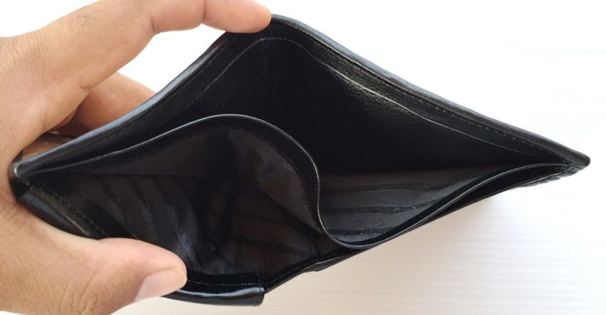 กระเป๋าสตางค์หนังนกกระจอกเทศแท้ สีน้ำตาลแทน แบบสั้นUS