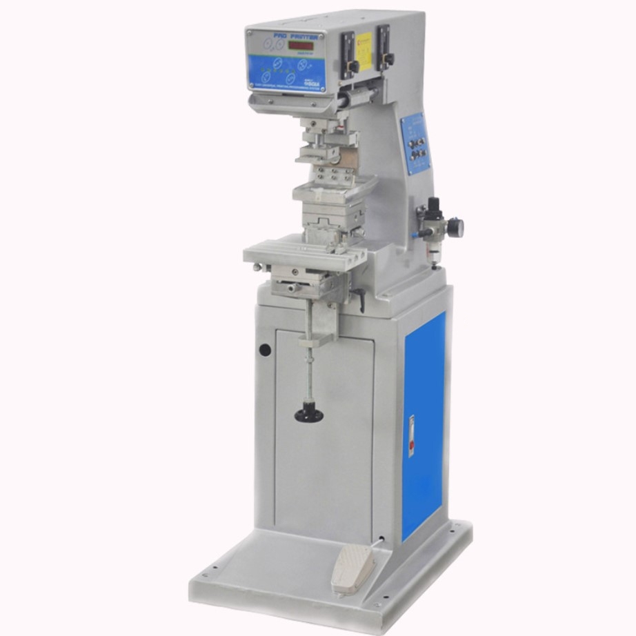 🌈12804 เครื่องแพดสกรีน เครื่องปั๊มโค๊ด ประทับตราพิมพ์ Pad Printing Machine