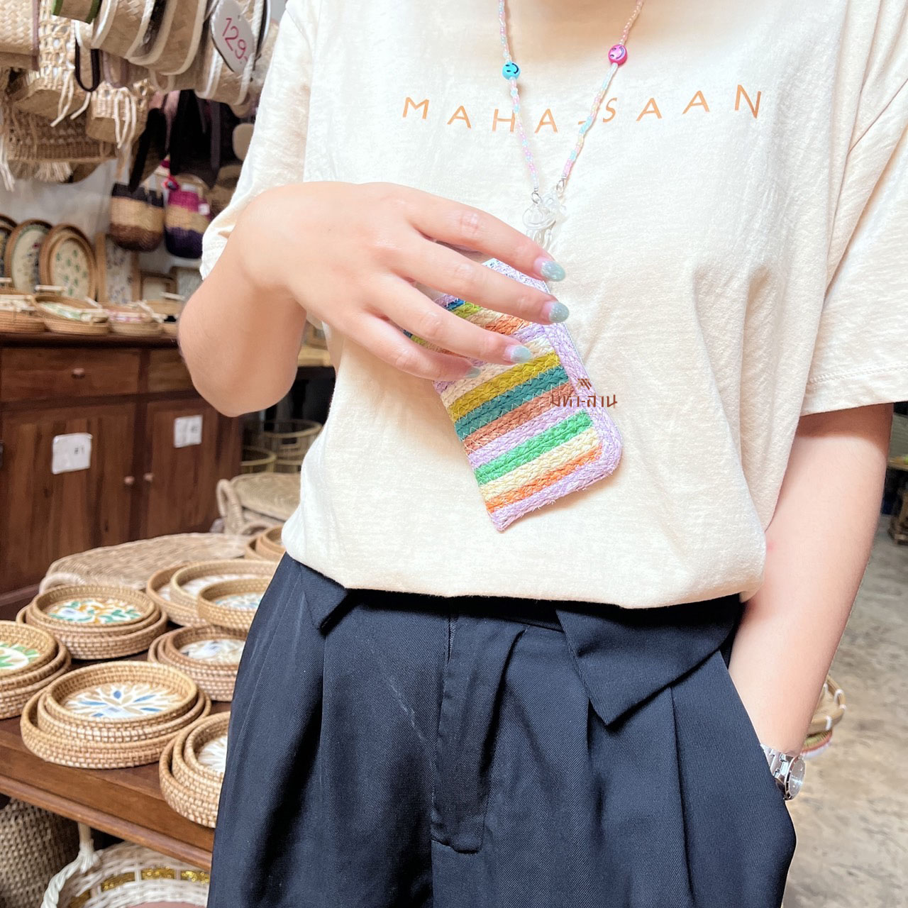 กระเป๋าใบยาว กระเป๋าใส่แบงค์ ของชำร่วย กระเป๋าสตางค์ คละแบบ🍨