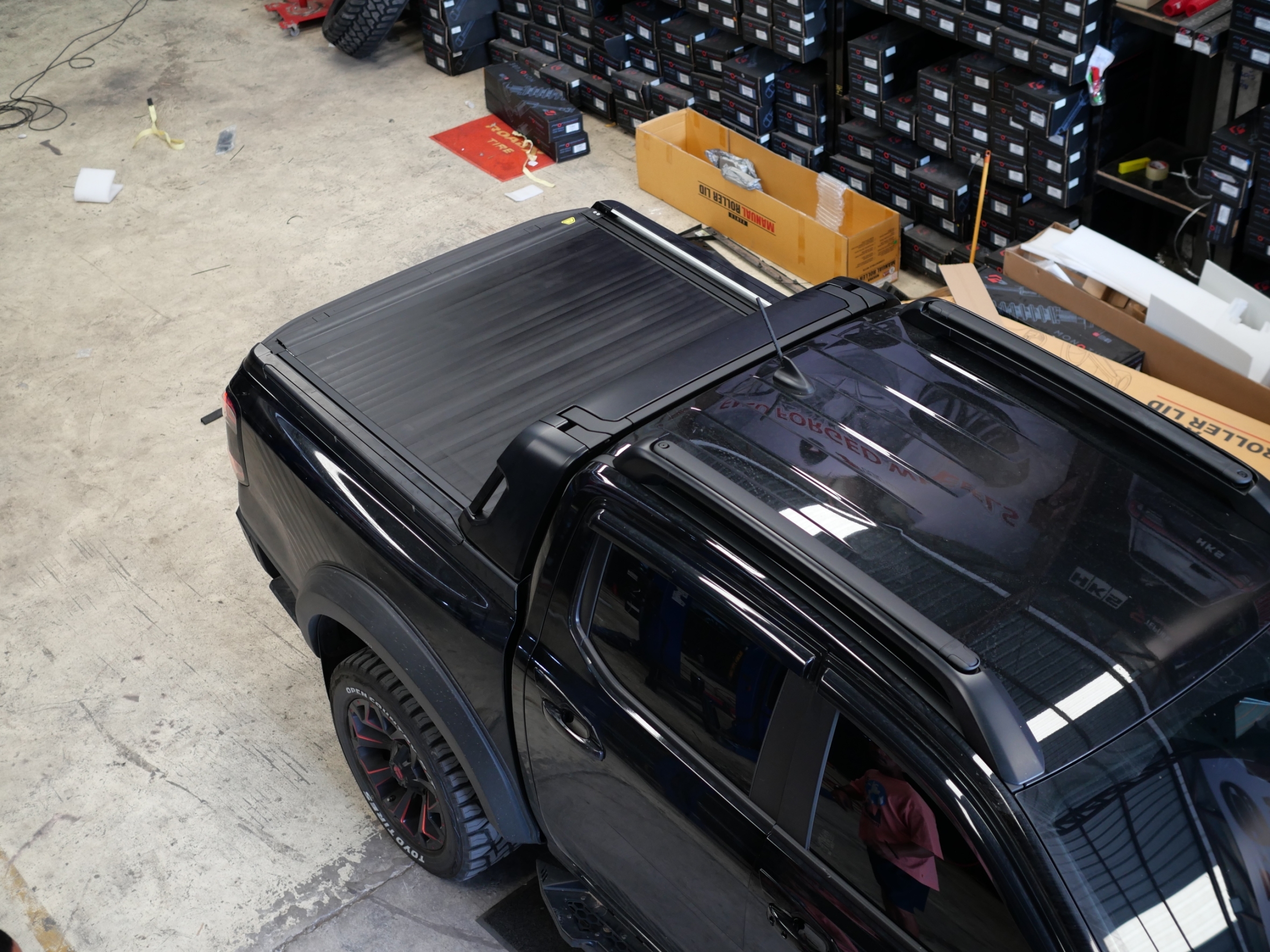 ฝาปิดท้ายรถ HAMER AUTO ROLLER LID MAX ใส่ RANGER NEXTGEN STORMTRAK ที่ STEP9