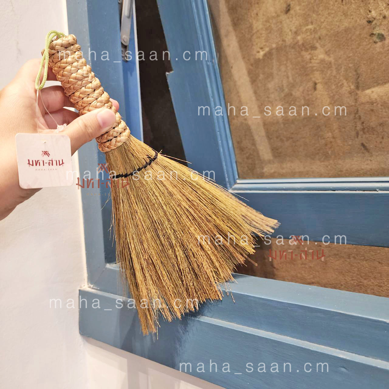 ไม้กวาดเล็ก แฮนด์เมด ของฝากพร้อมกล่อง แปรงทําความสะอาด ปัดฝุ่น 🪥 Mini Broom Stick