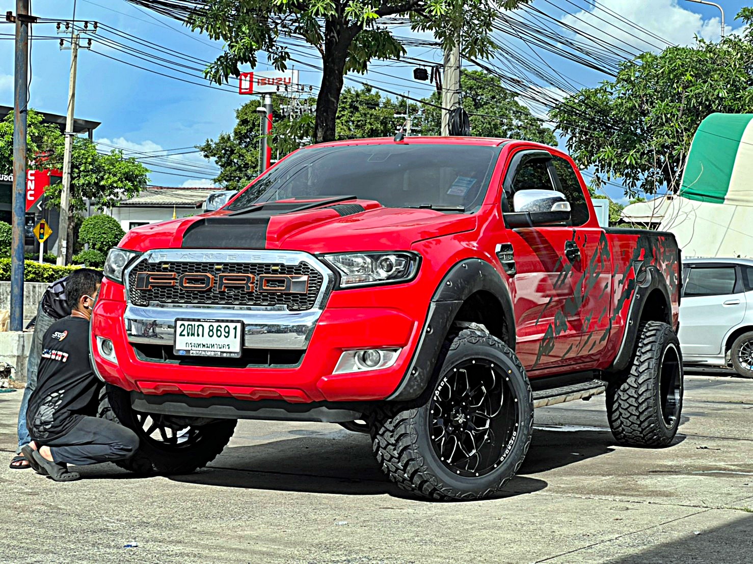 FORD_RANGER_ทรงเมกาจองคิวมาจากลำพูน