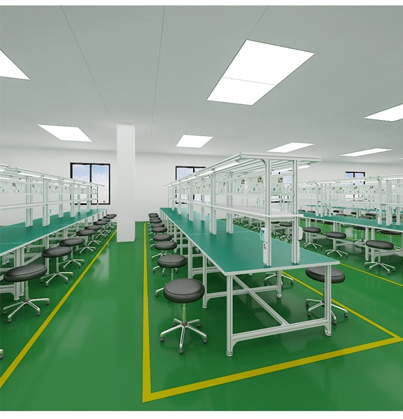 โต๊ะทำงานกันไฟฟ้าสถิต สำหรับโรงงานอิเล็กทรอนิกส์ โต๊ะปฏิบัติงาน รุ่น LYF