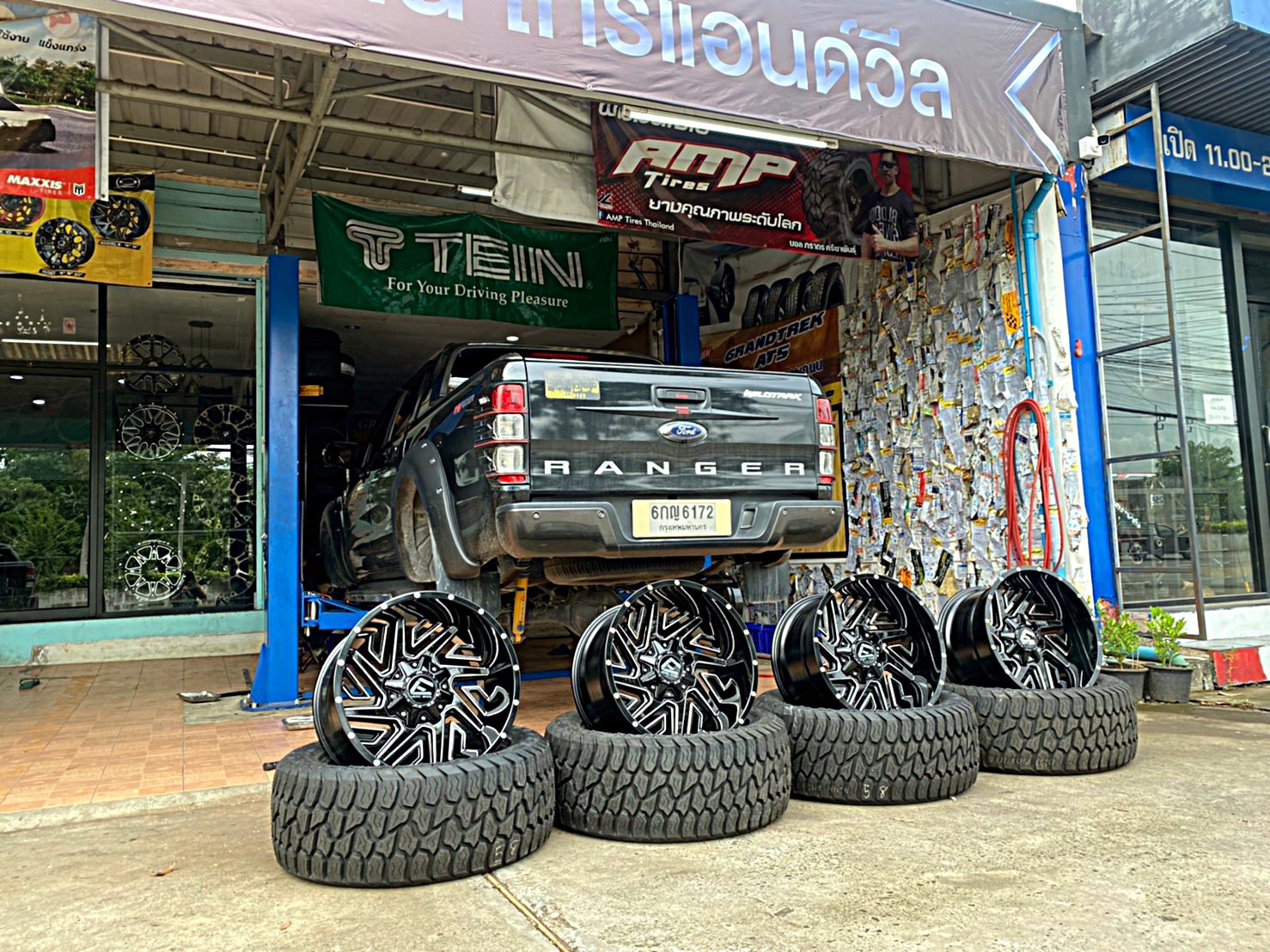 FORD WILDTRAK จัดทรงเมกาที่ STEP9