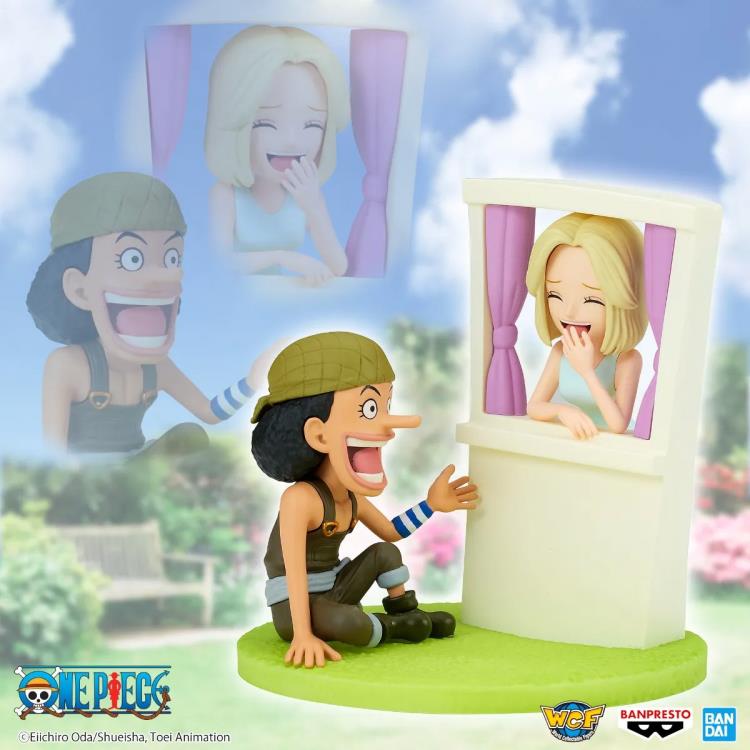 ONE PIECE WORLD COLLECTABLE FIGURE LOG STORIES-USOPP&KAYA-