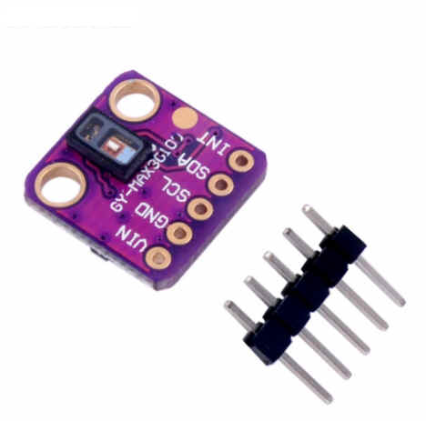 GY-MAX30102 เซ็นเซอร์วัดอัตราการเต้นของหัวใจ (Heart Rate Pulse Oxygen Concentration Sensor Module) GY-MAX30102