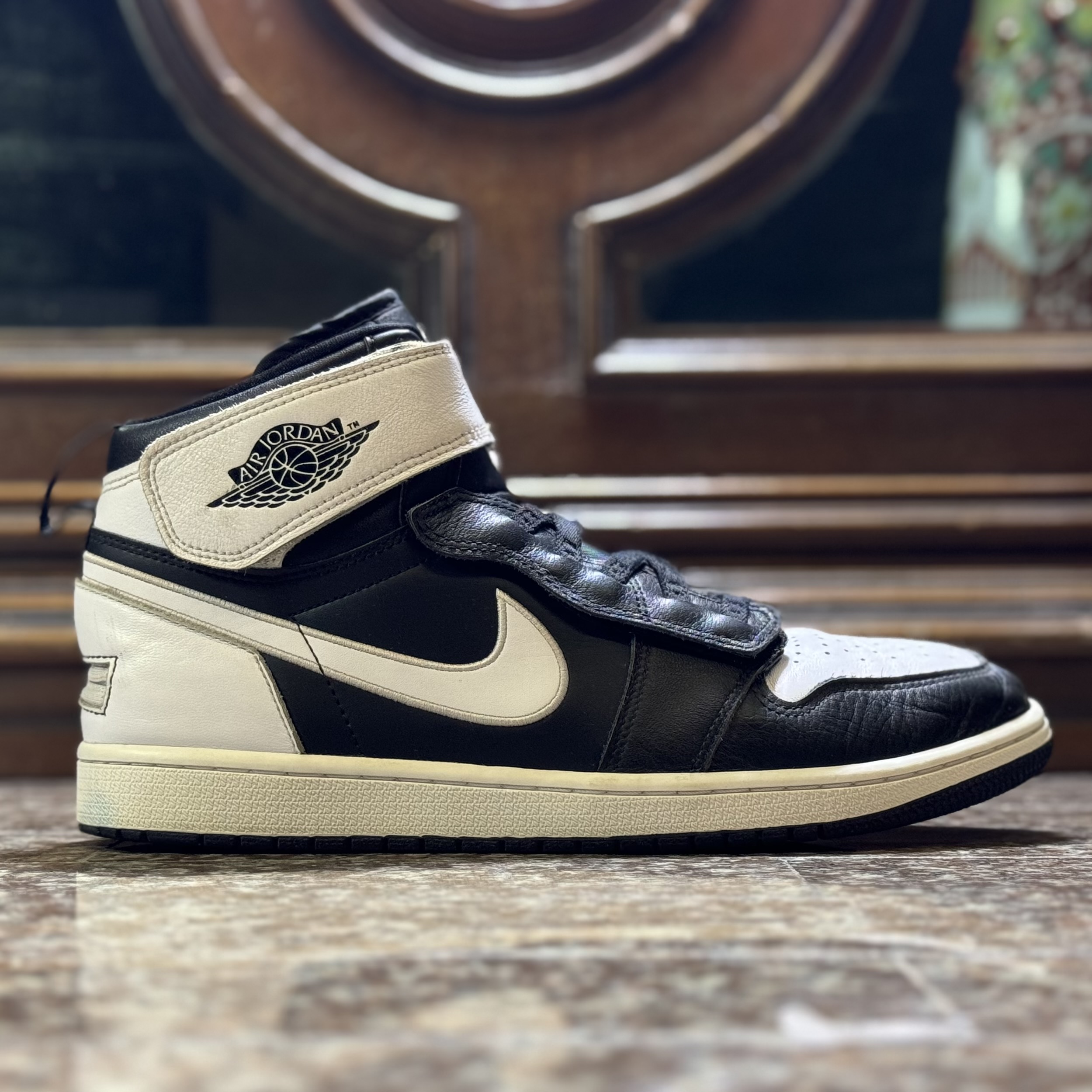 รองเท้า Nike Air Jordan 1 Hi FlyEase ‘PANDA’ #มือ2 (M10.5US)