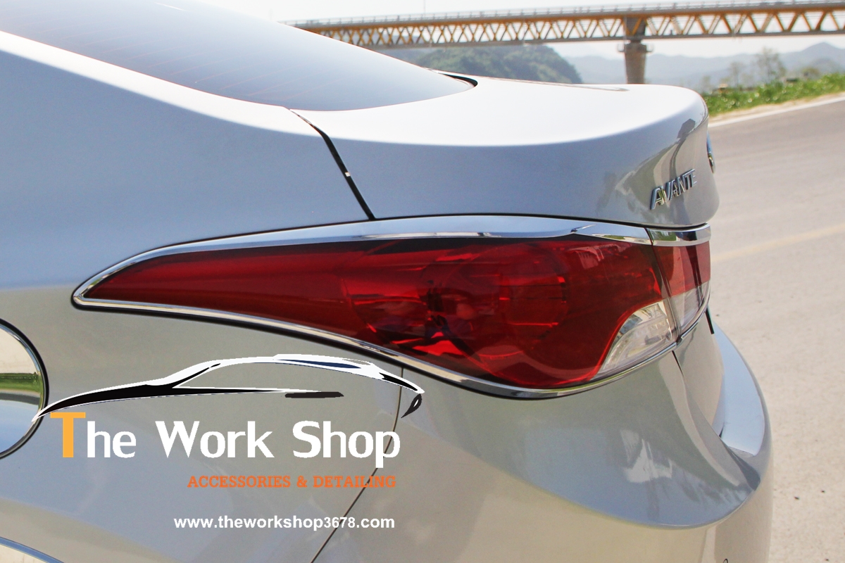 Rear Lamp Garnish for Elantra ( โครเมี่ยมแต่งไฟท้าย )