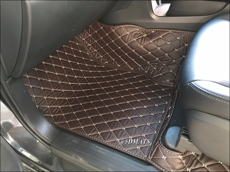พรมปูพื้นรถยนต์6D PAJERO SPORT 2015-23 พรม6D QX สวยงาม เข้ารูป ปูเต็มคัน 9ชิ้น