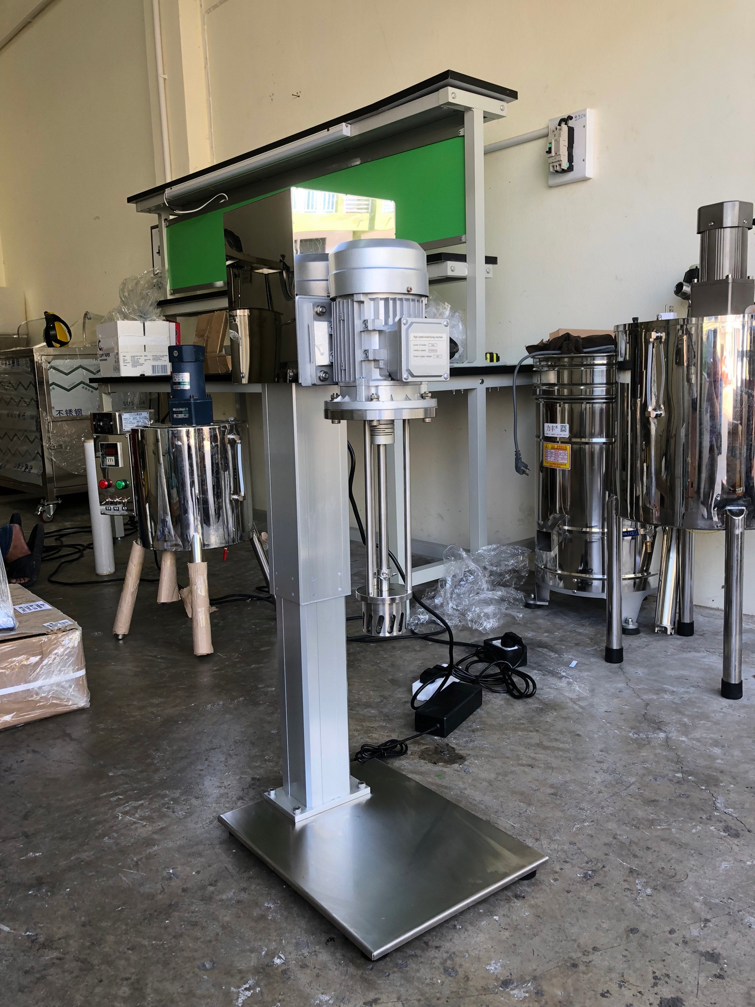 17216 เครื่องปั่น homogenizer เครื่องปั่นโฮโมจีไนเซอร์ รุ่น HR-750DRH 10000rpm/min 10L