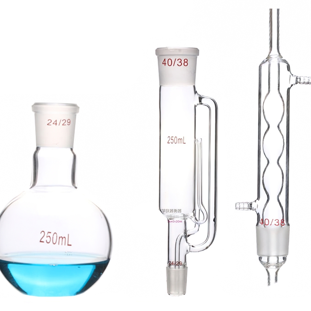 🌈HCH-01 เครื่องสกัดในห้องแล็บ สกัดน้ำมันหอมระเหย เครื่องกลั่นแก้ว เครื่องควบคุมความร้อนไฟฟ้า