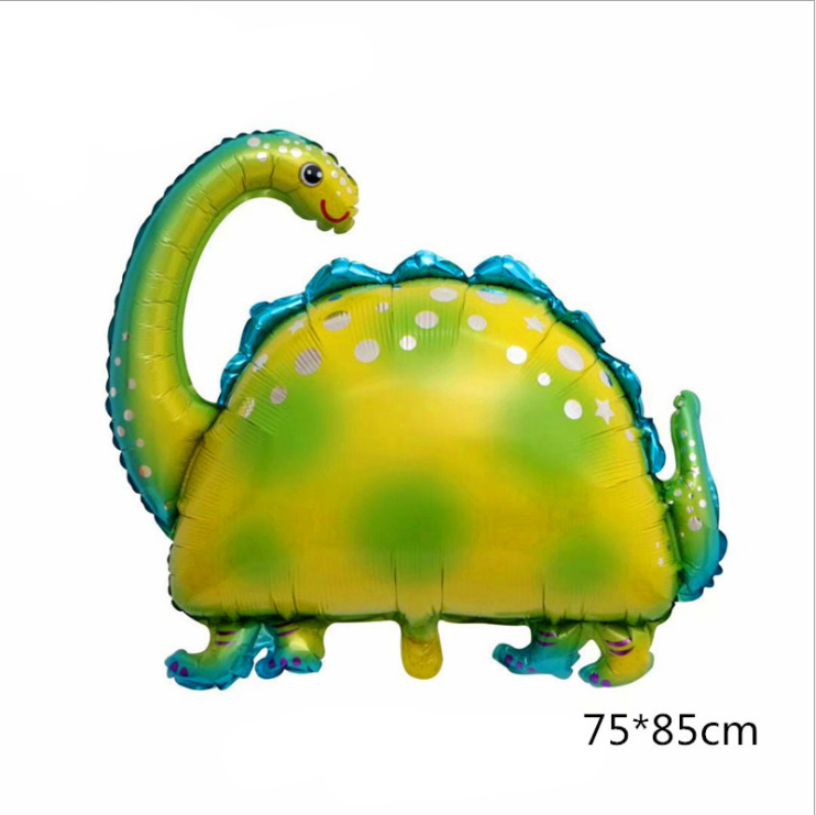 ลูกโป่งไดโนเสาร์คอยาว / Dinosaur Foil Balloon
