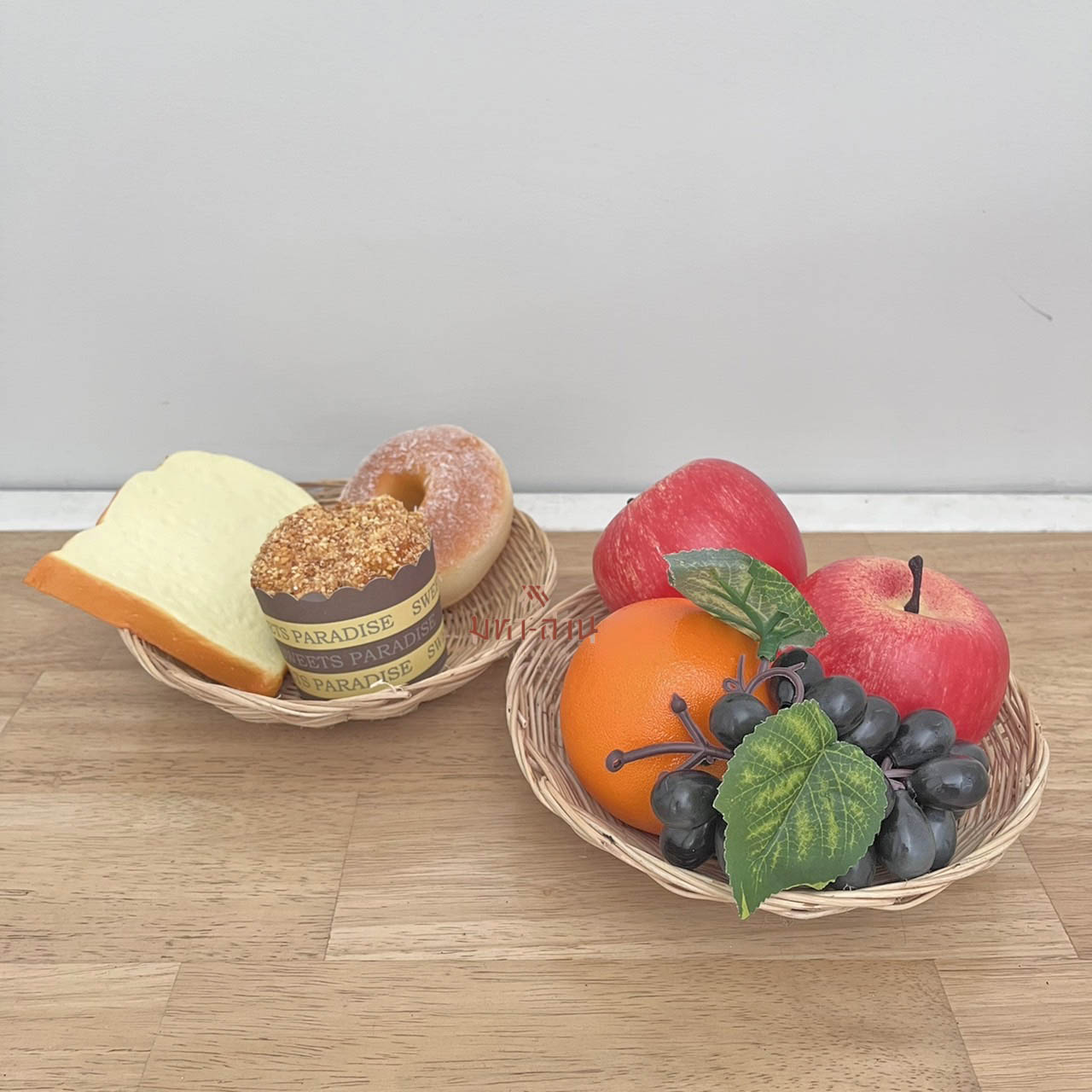 ถาดอาหารมินิมอล ถาดใส่ขนม พร็อพถ่ายรูป แต่งผนังบ้าน🤎