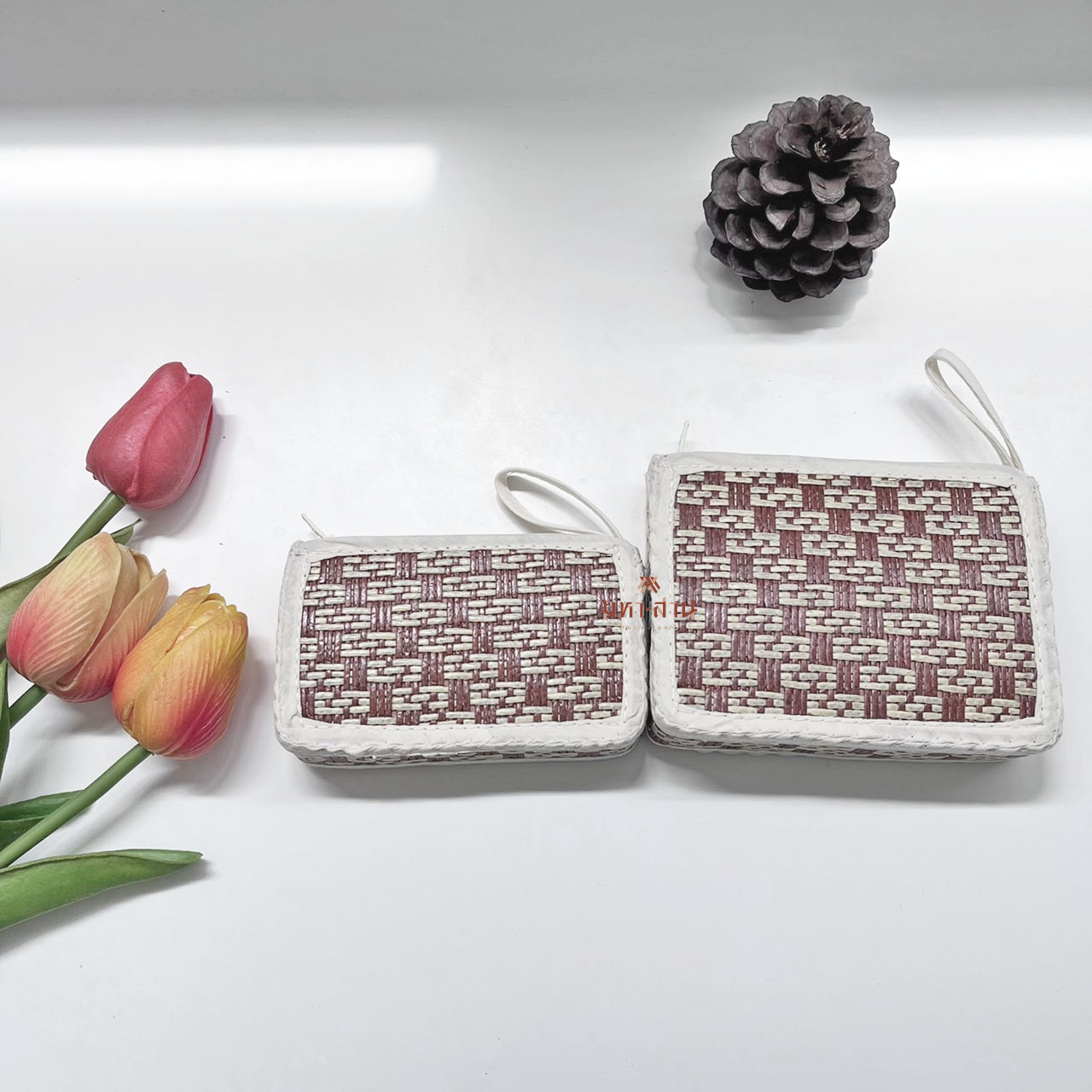 กระเป๋าใส่เหรียญ กระเป๋าจิ๋ว ของฝาก กระเป๋าสาน ของที่ระลึก ของชำร่วย👜