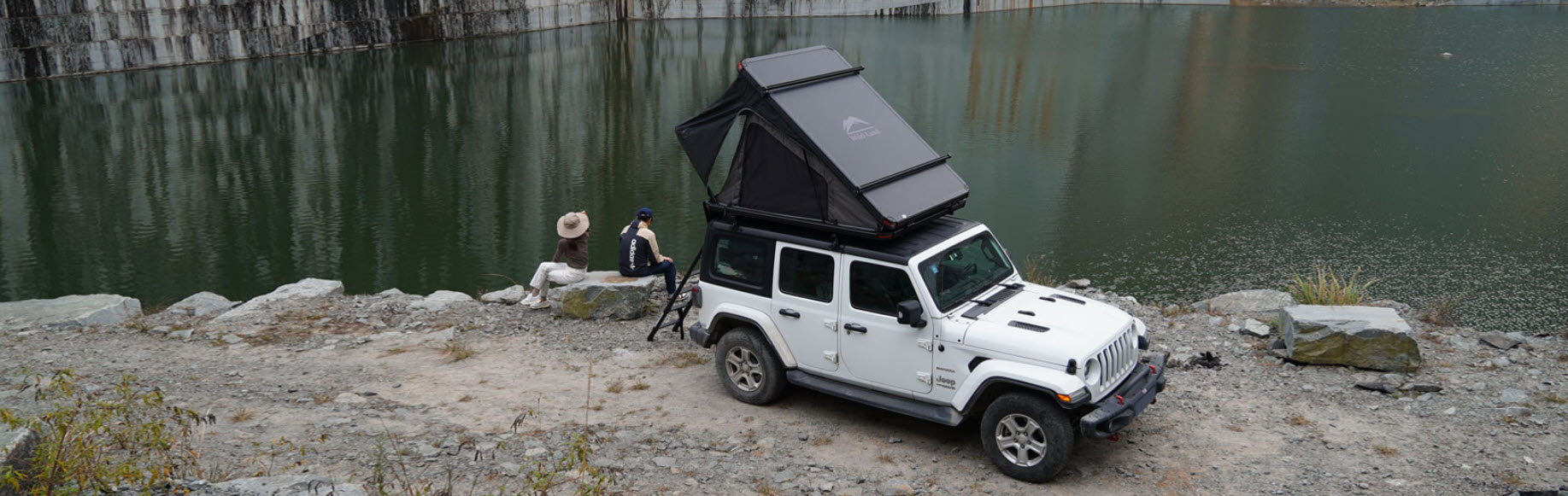 Bush Cruiser Size XL (1.4) - MaxX Equip เต็นท์หลังคารถ ประเภท หลังคาแข็ง