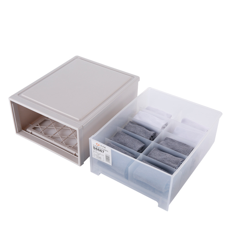 กล่องเก็บของอเนกประสงค์ แบบลิ้นชัก ไม่ต้องประกอบ!