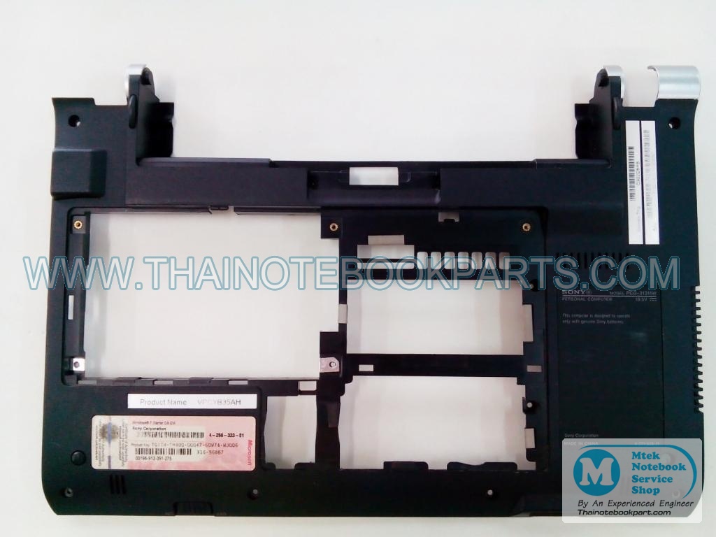 MT07982 บอดี้ล่างโน๊ตบุ๊ค Sony VPCYB35AH Mainboard bottom Casing (สินค้ามือสอง, มีลำโพง) 2