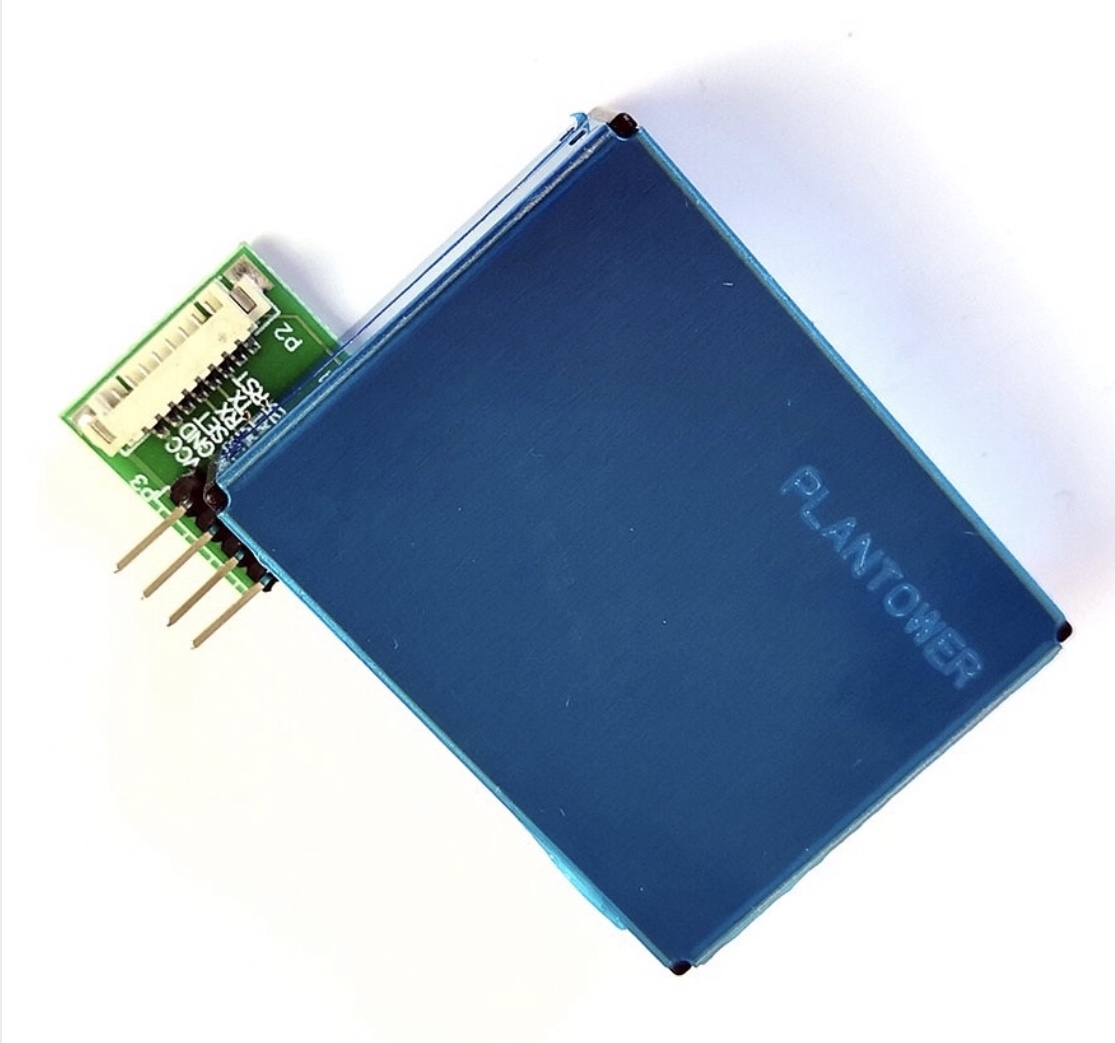 เซ็นเซอร์ตรวจจับฝุ่นละอองPM2.5 รุ่น PMS7003 พร้อมบอร์ดอะแด็ปเตอร์