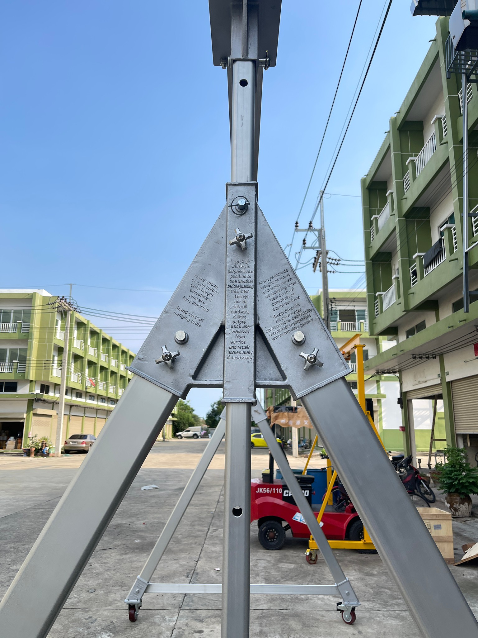 เครน KLD ทรง A ถอดแยกประกอบได้ ปรับสูงได้ 0.5t/1t/2t (เฉพาะเครน)