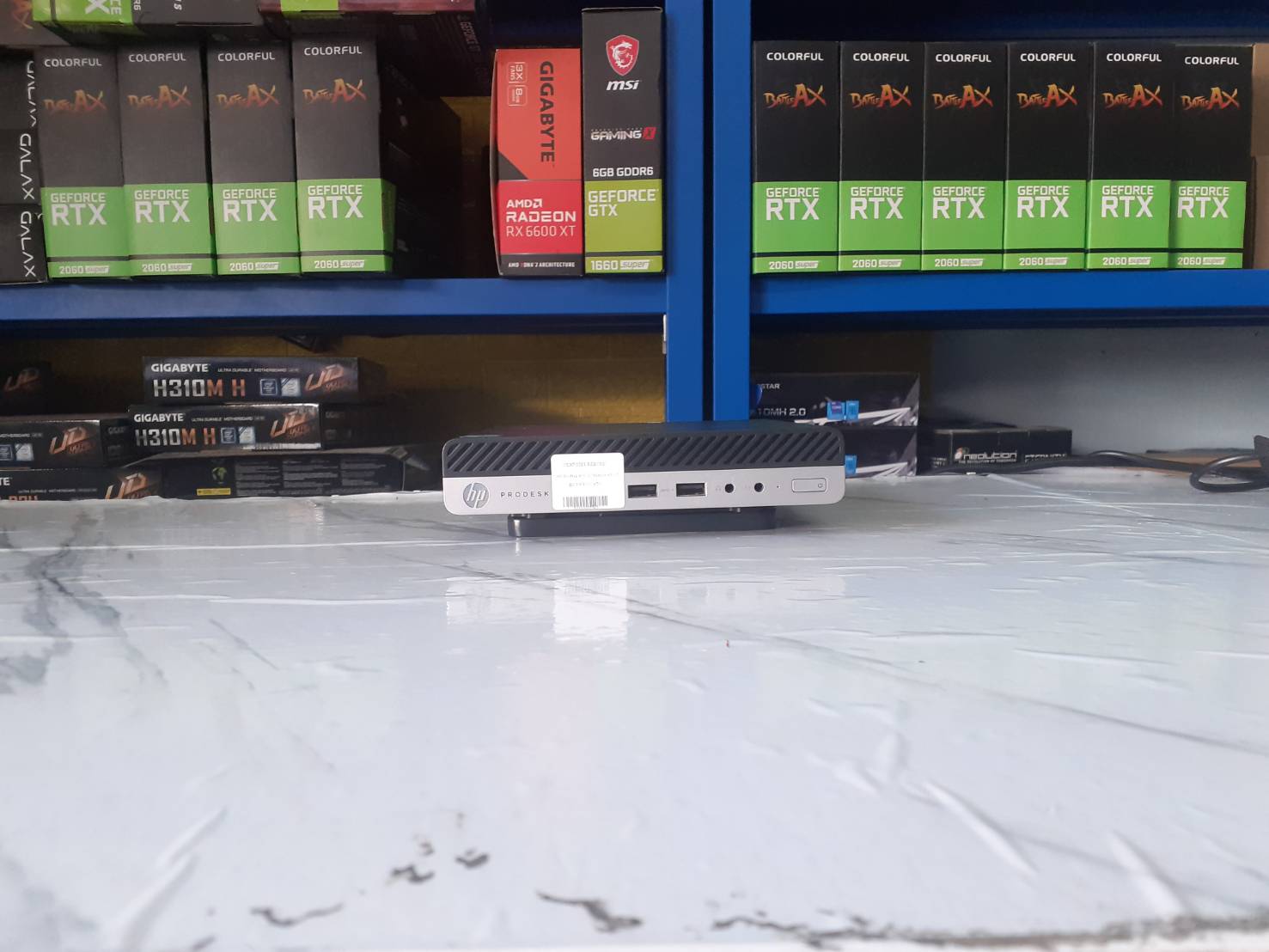 (* มือ 2 ตัวเล็กสเปคดี )HP I5 6500T+ LED IPS ไร้ขอบ