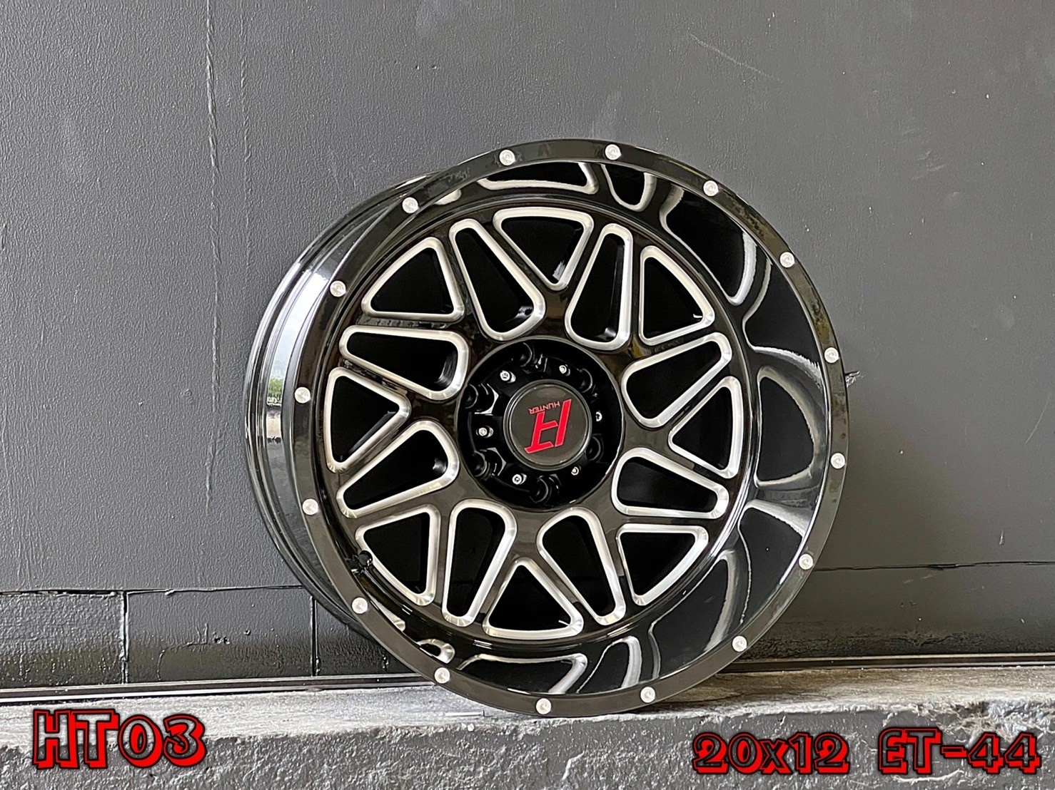 ล้อเเม็กเข้าใหม่! HT03 20X12.0 ET-44