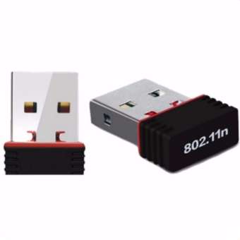 ใหม่ล่าสุด! ! ตัวรับ WIFI สำหรับคอมพิวเตอร์ โน้ตบุ๊ค แล็ปท็อป ตัวรับสัญญาณไวไฟ รับไวไฟความเร็วสูง ขนาดเล็กกระทัดรัด Nano USB 2.0 Wireless Wifi Adapter 802.11N 300Mbps