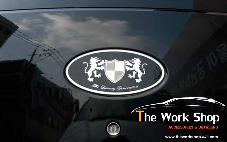 Luxury Lion Emblem for H-1 ( โลโก้สิงโตแบบ Luxury )