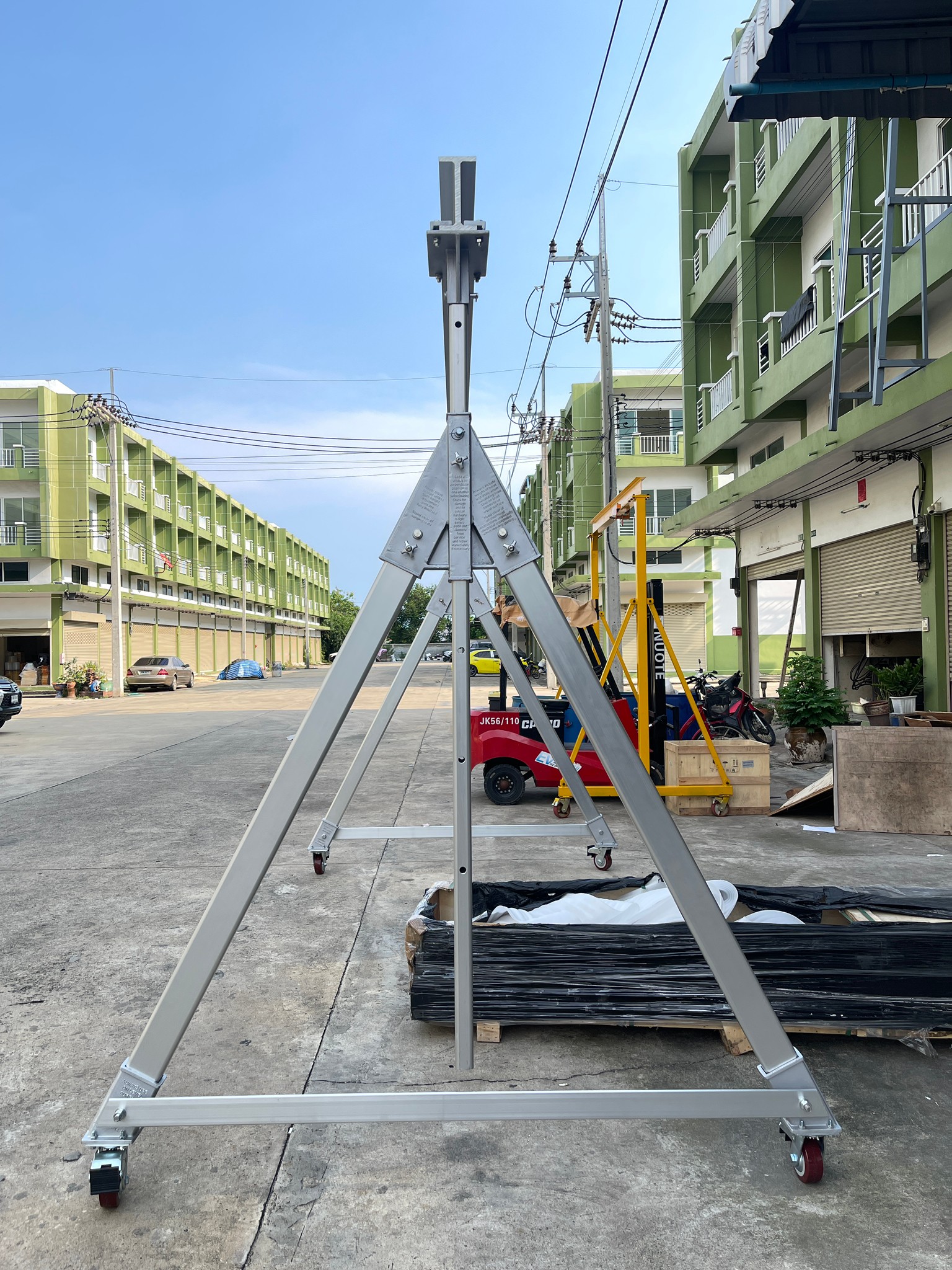 เครน KLD ทรง A ถอดแยกประกอบได้ ปรับสูงได้ 0.5t/1t/2t (เฉพาะเครน)