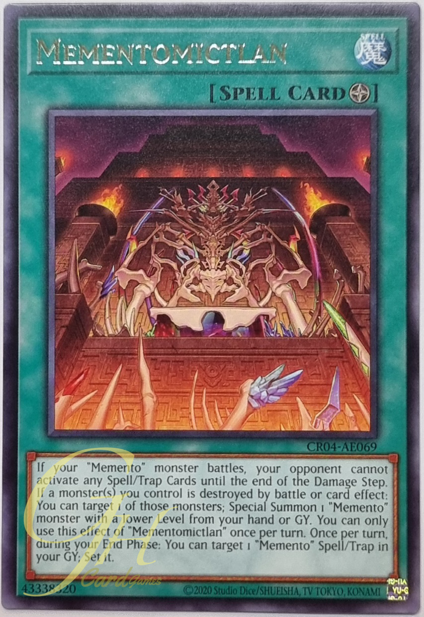 Yugioh [CR04-AE069] Mementomictlan (Rare)