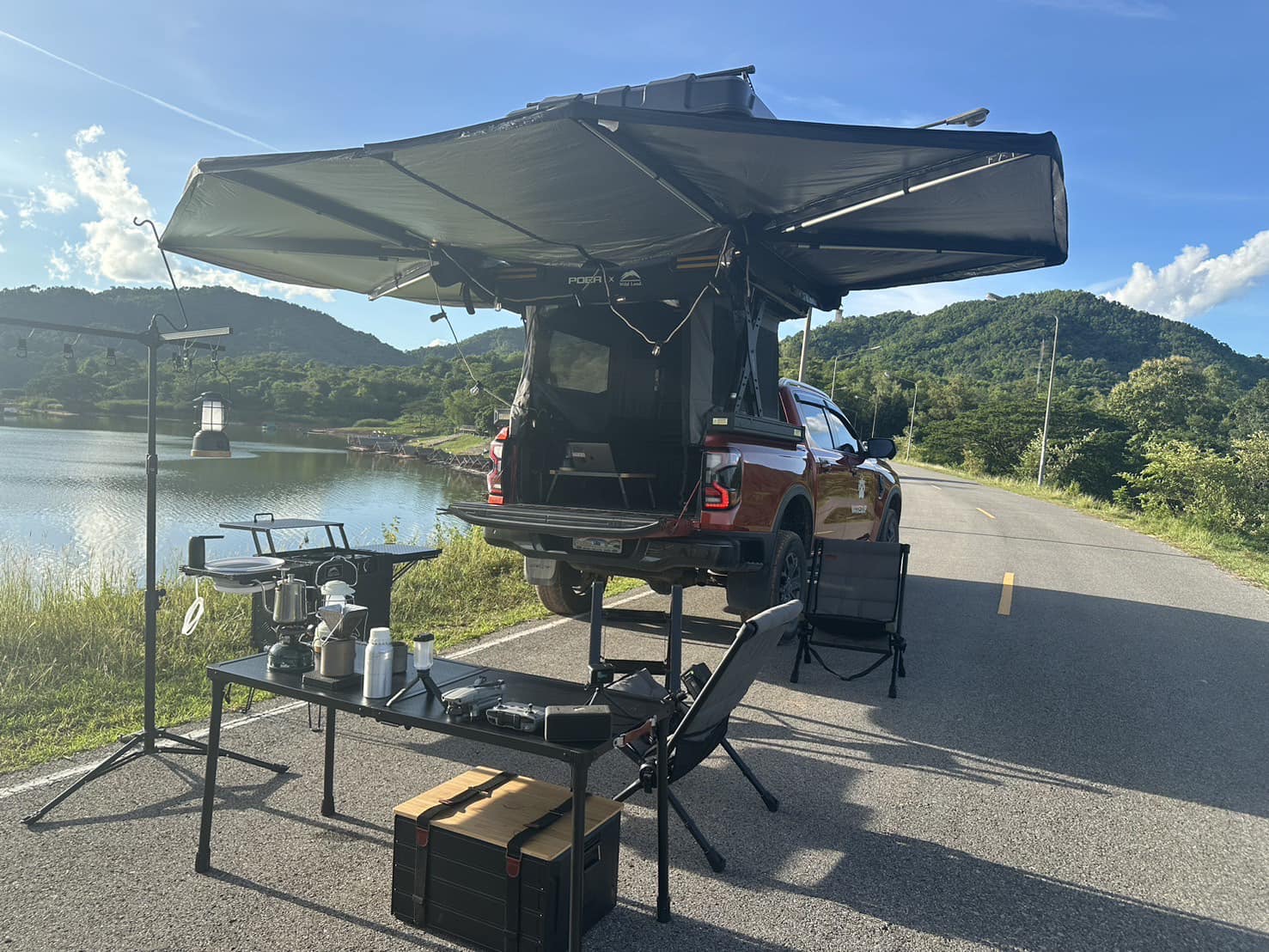 Truck Camper SAFARI CRUISER (Wildland) เต็นท์หลังคารถสุดหรู รุ่นใหม่ล่าสุด - By MaxX Equip