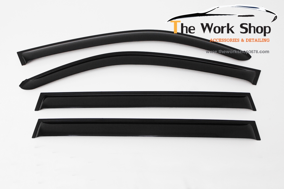 Smoke Door Visor for Rexton - กันสาดสีดำ