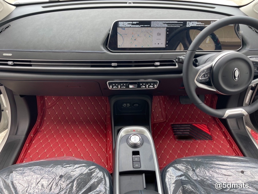 พรมปูพื้นรถยนต์ 6D GWM ORA GOOD CAT พรม6D เกรดA เต็มคัน รวมแผ่นท้าย ปิดเบาะ 6ชิ้น