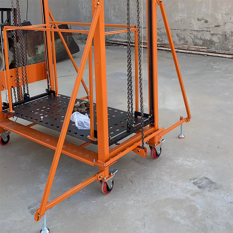 นั่งร้านไฟฟ้าแบบเคลื่อนย้าย - ยกง่าย สะดวกทุกงาน Electric Mobile Scaffold