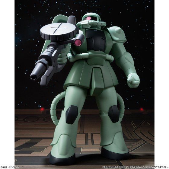 DX Soft Vinyl Zaku Mass Production Type Set
