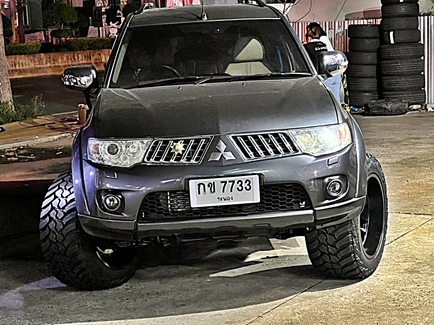 PAJERO_จองคิวจากระนอง ทำทรงเมกาที่ STEP9