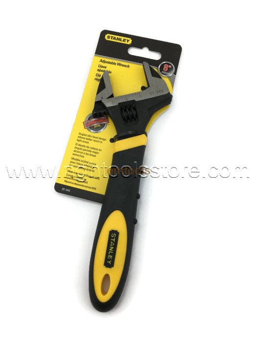 ประแจเลื่อนหุ้มยางกันลื่น 8" รุ่น 90-948 ยี่ห้อ STANLEY