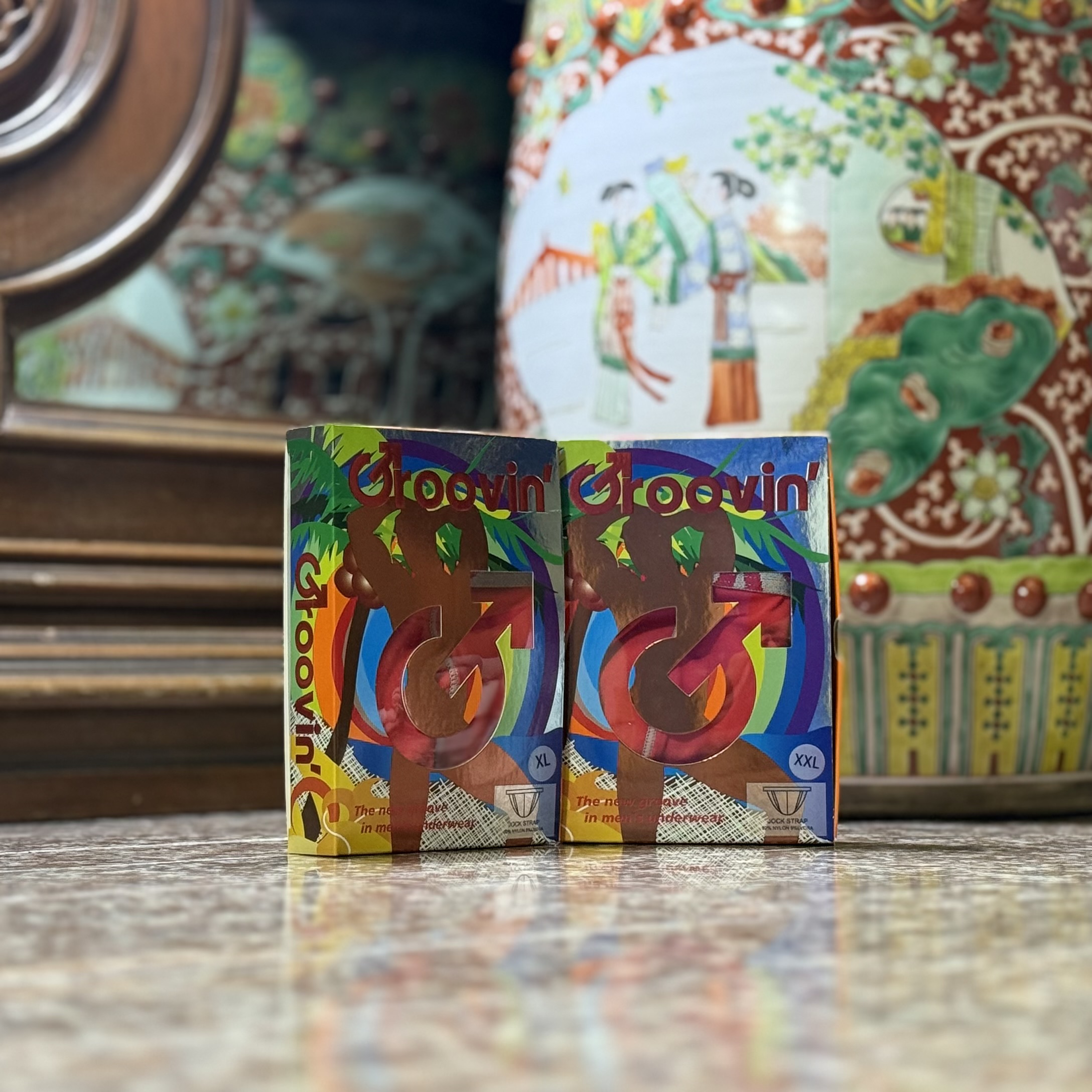 กางเกงใน วิ่ง Groovin 1.5” Athletic Supporter (XL,2XL)