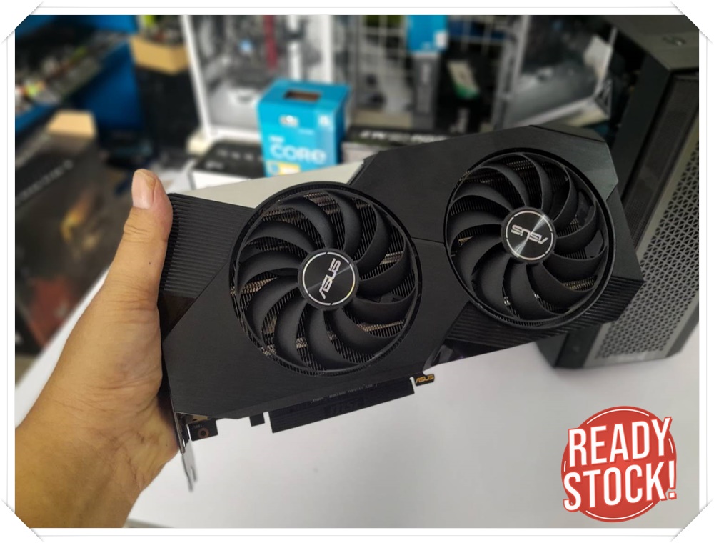 (* มือ 2 สภาพใหม่ การ์ดสวย)การ์ดจอ ASUS RTX 3070 8G