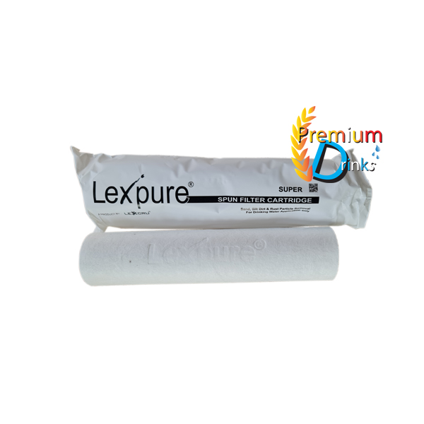 ไส้กรอง pp 5 ไมครอน10นิ้ว (กรองหยาบ) ยี่ห้อ Lex-pure