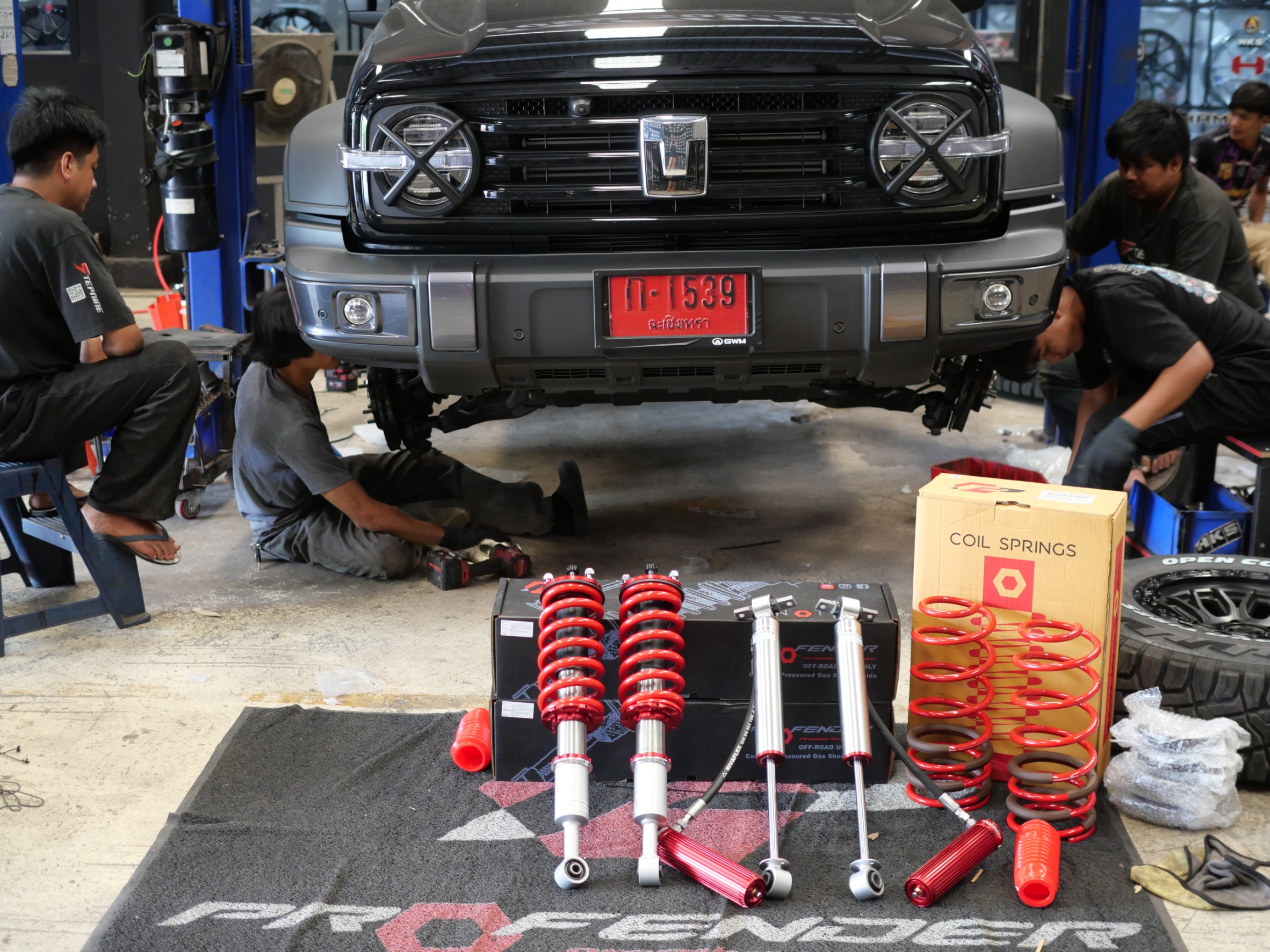 ชุดโหลดสำหรับ TANK300 PROFENDER ที่ STEP9